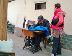 street sewing